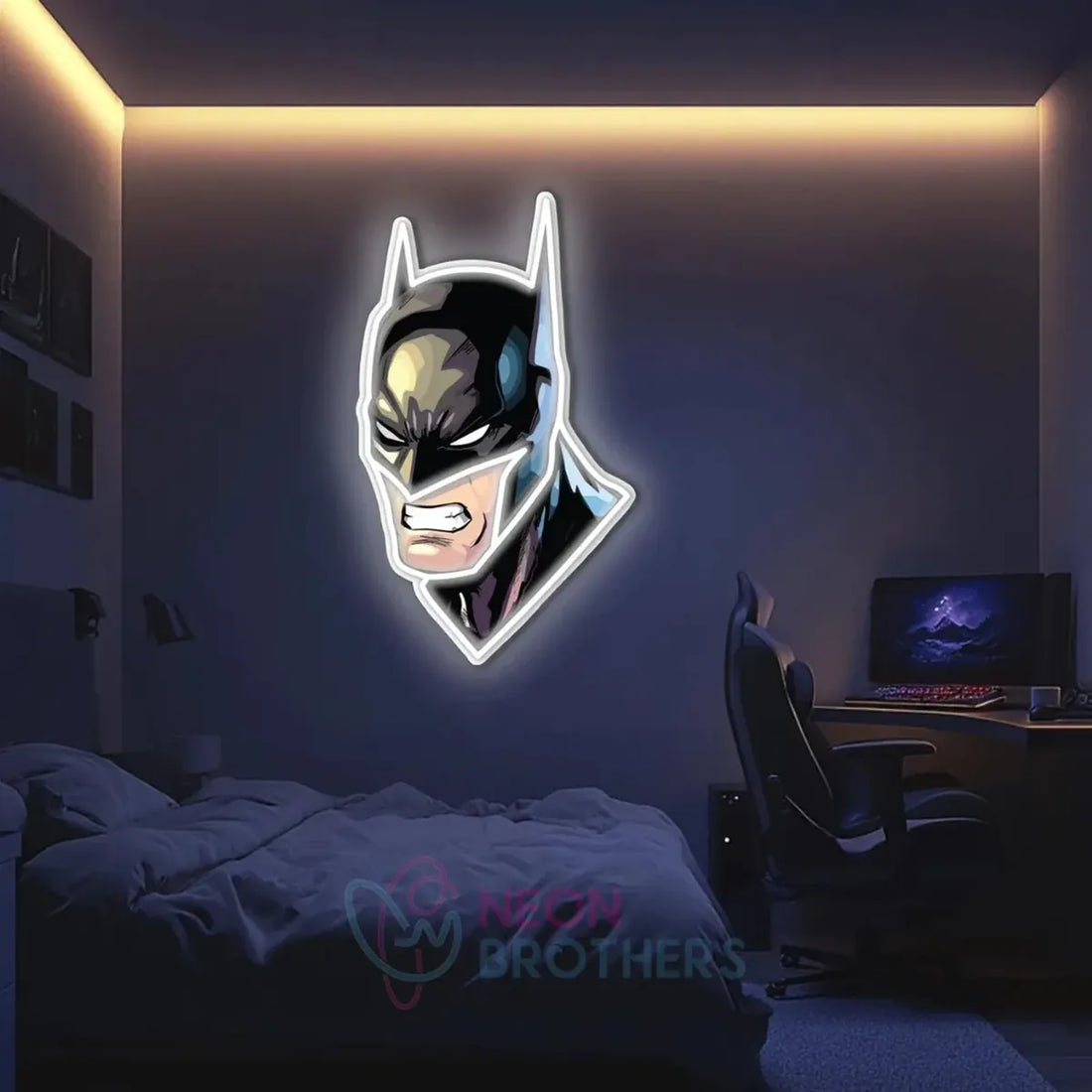 UV Printed Batman Neon Sign- Custom Neon Light