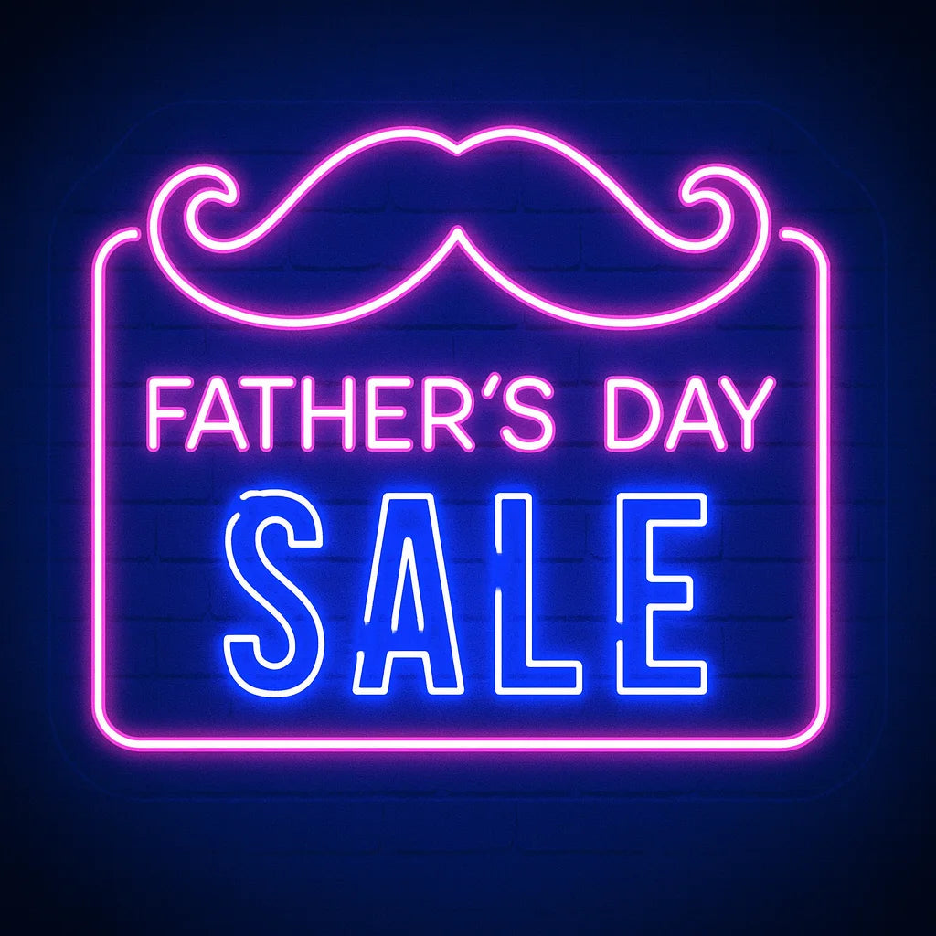 Father's Day Sale Neon Sign LED Store Display