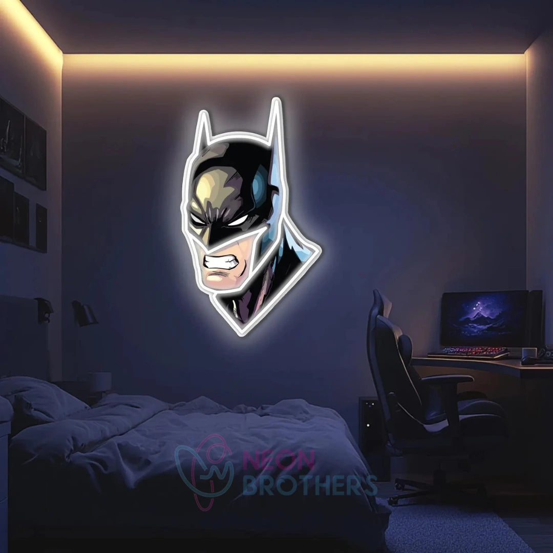 UV Printed Batman Neon Sign- Custom Neon Light