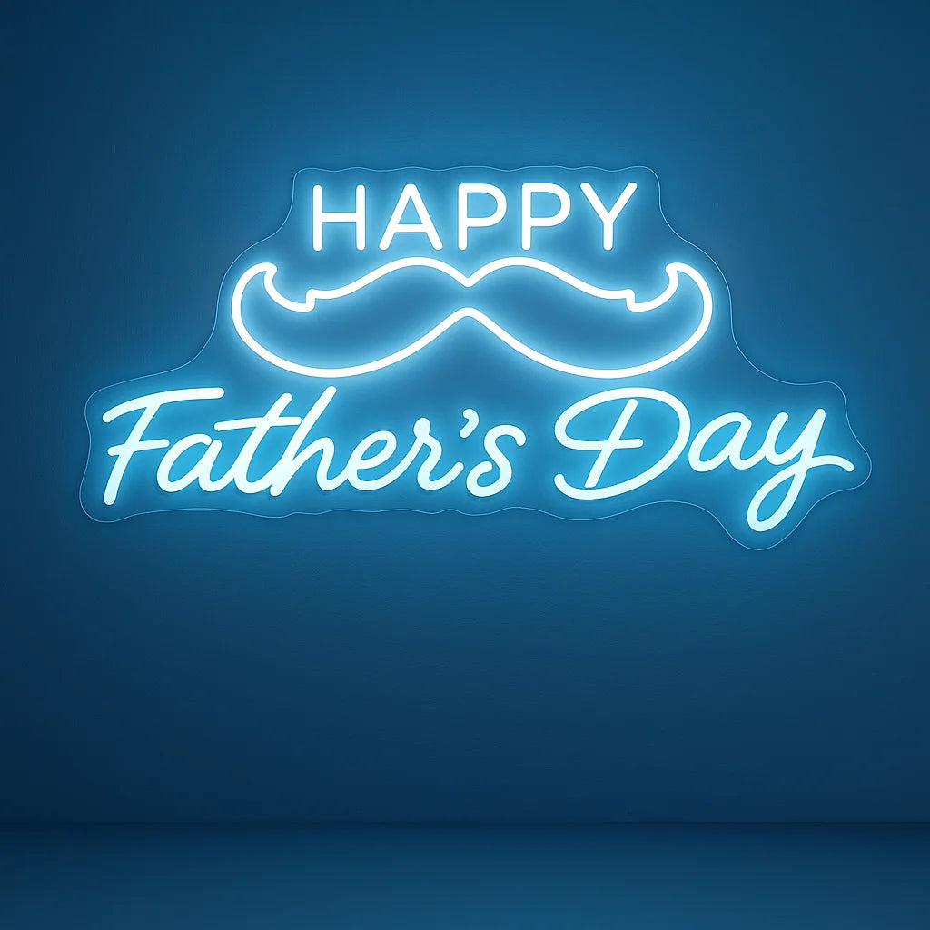 Personalised Father's Day Neon Sign LED Gift