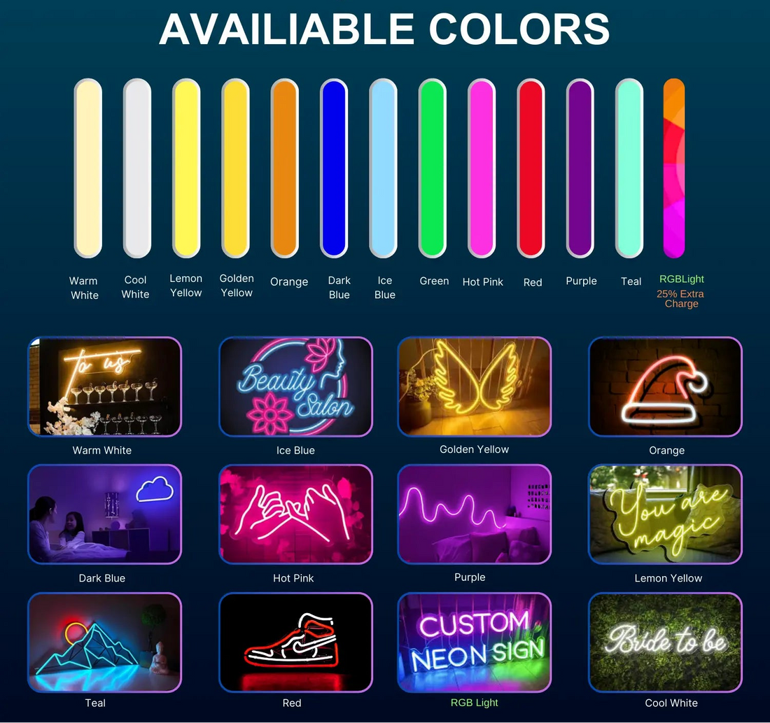 ''All you need is lashes'' - LED Neon Sign