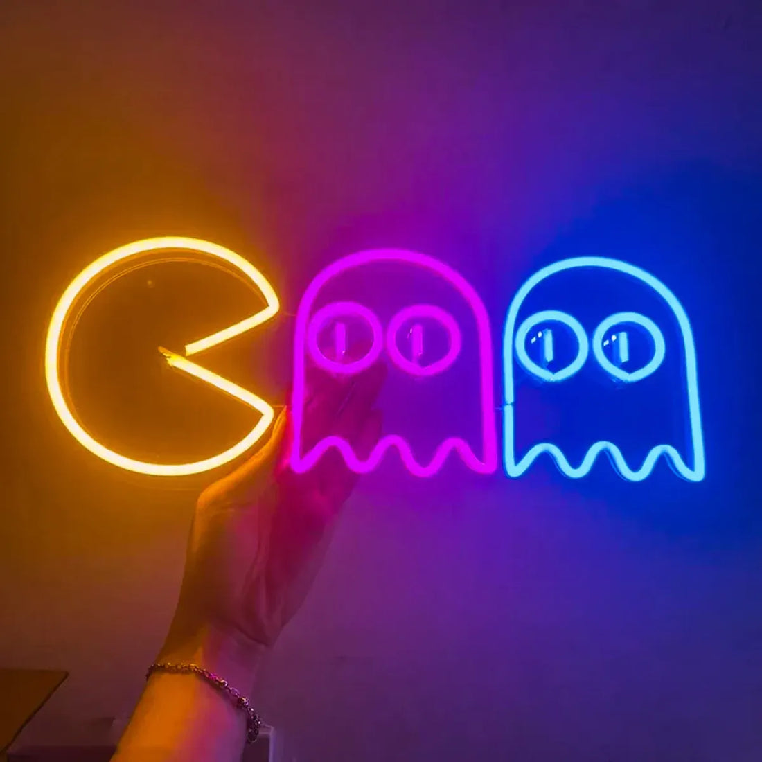 Paman NEon Sign made with neon sign tech