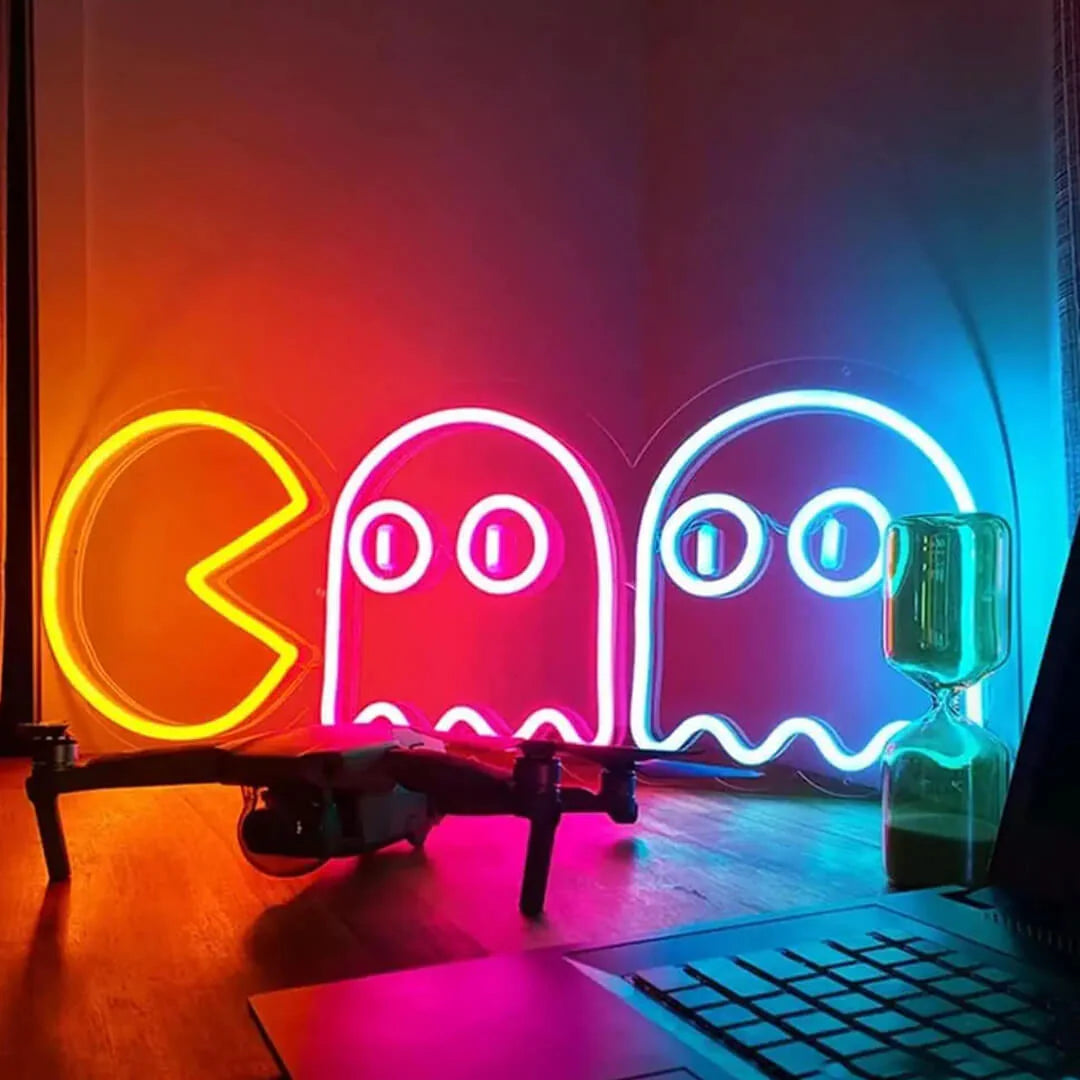 Paman NEon Sign made with neon sign tech