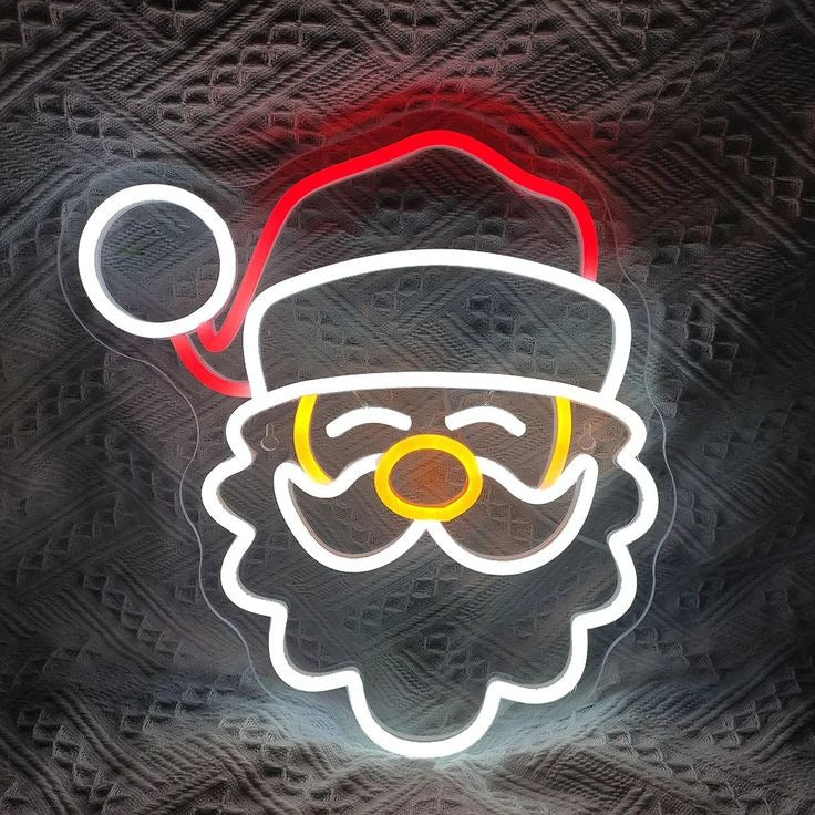 Santa Claus LED Neon Sign