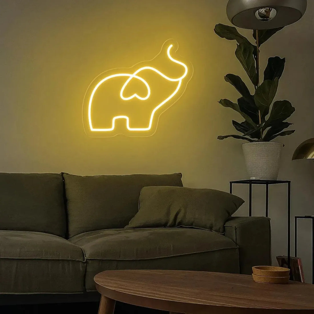 Elephant Neon Sign – A Symbol of Strength, Wisdom & Good Luck - Neon Brothers