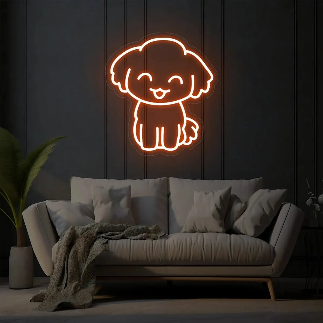 Pet Dog Neon Sign – A Heartwarming Tribute to Man’s Best Friend - Neon Brothers