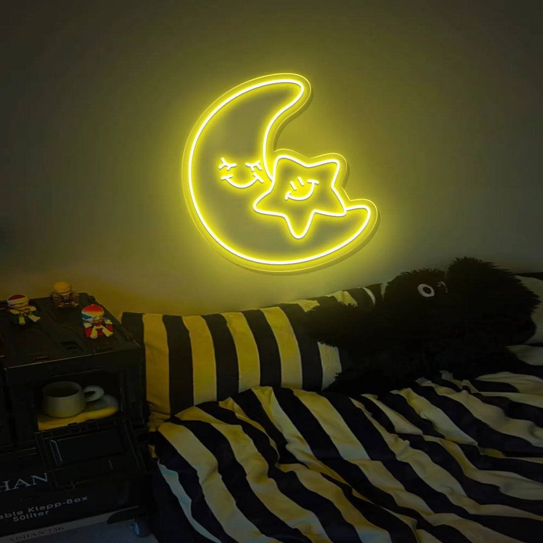 Stars & Moon Neon Sign – A Dreamy Glow for Any Space - Neon Brothers