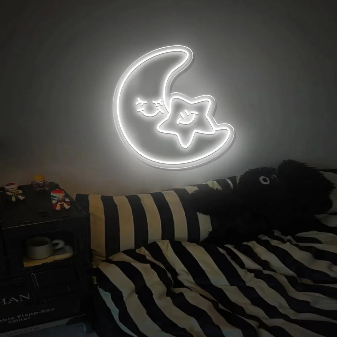 Stars & Moon Neon Sign – A Dreamy Glow for Any Space - Neon Brothers