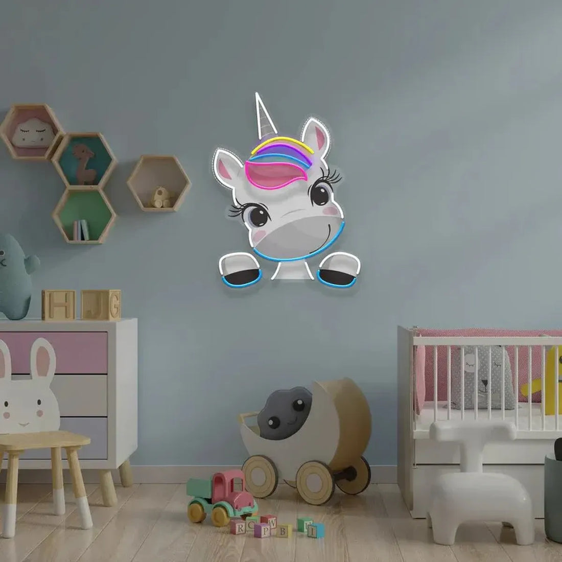 Unicorn Neon Sign – A Magical Glow for Kids' Rooms - Neon Brothers