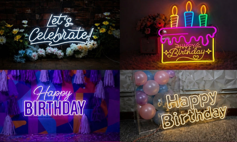 Top 5 Places to Order Custom Happy Birthday Neon Signs that Wow!