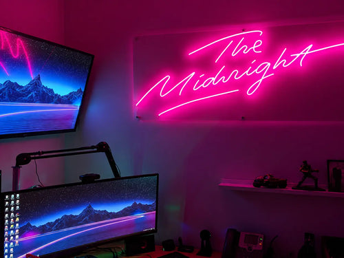 The Midnight – Custom Gaming Room Neon Sign
