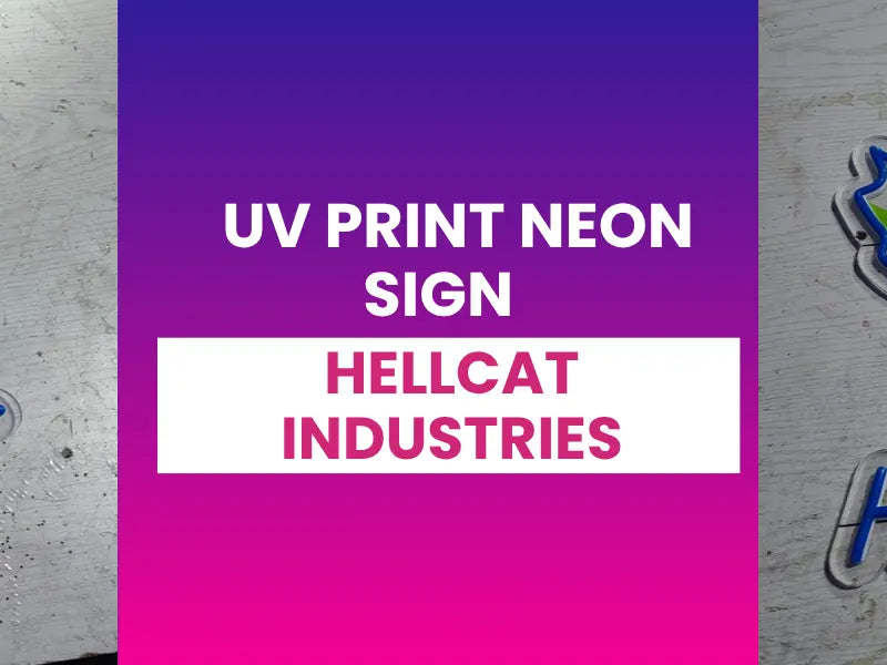 Hellcat Industries - Custom Indoor Neon Sign