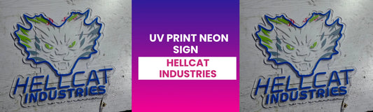 Hellcat Industries - Custom Indoor Neon Sign