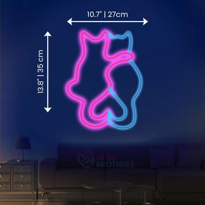 Cat Love - Neon Sign