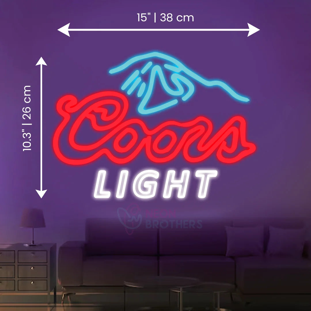 Coors Light - Neon Sign