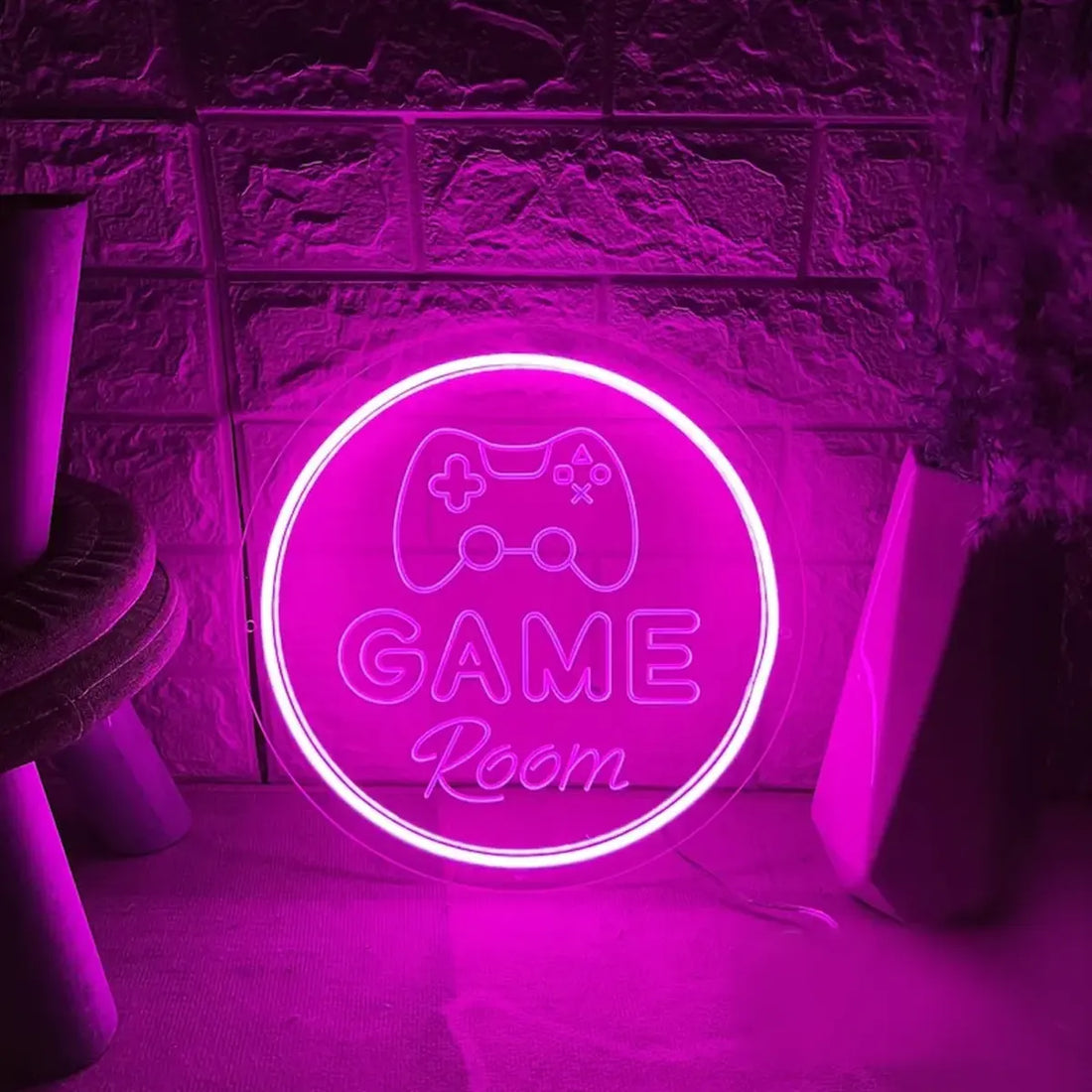 Game Room Neon Sign | Custom Game Controller Neon Light