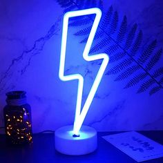 Lightning Bolt LED Neon Sign