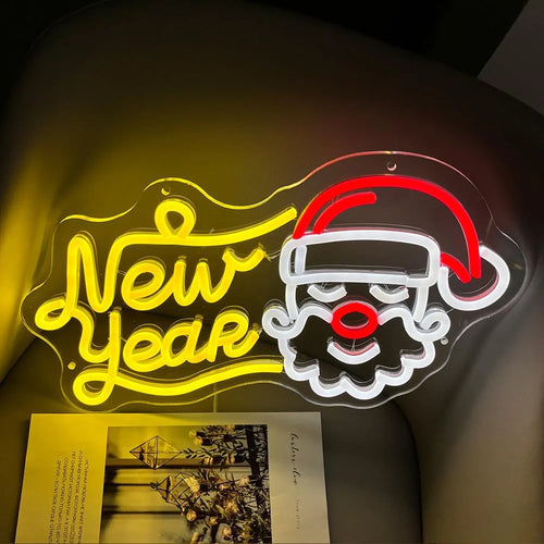 Celebrate 2025 in Style – Elegant Neon Display