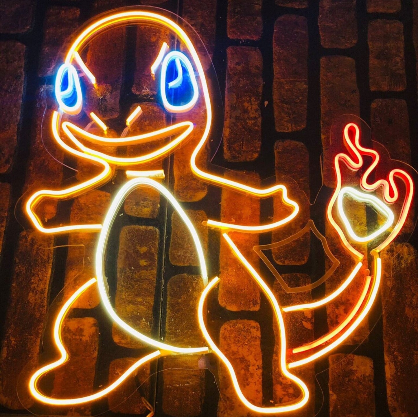 "CHARMANDER"POKEMON NEON SIGN