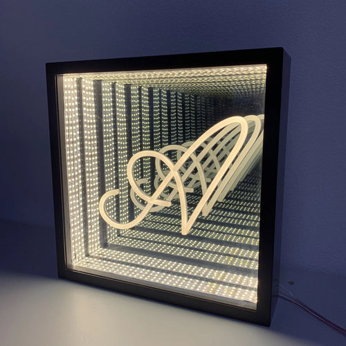 Infinity Mirror Letters Nightclub Brisbane QLD - Neon Brothers