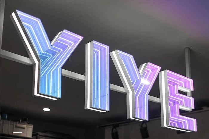3D Infinity Mirror LED Sign Business Perth WA - Neon Brothers