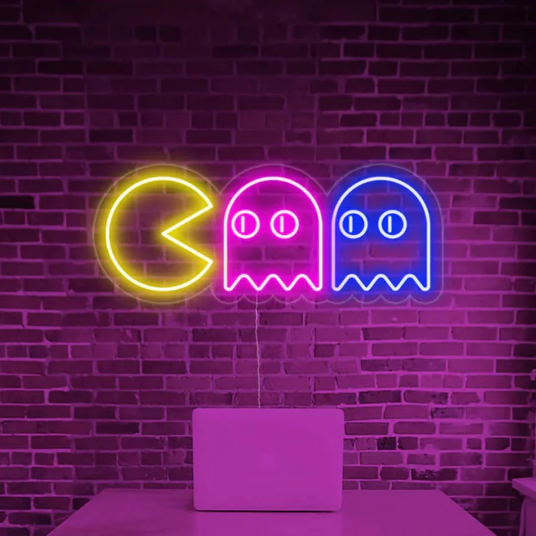 Paman NEon Sign made with neon sign tech