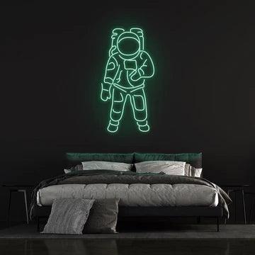 'ASTRONAUT' NEON SIGN-Neonsigns-45 x 105 cm-Neon Brothers