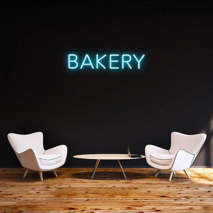 BAKERY - LED NEON SIGN-Neonsigns-45 x 90 cm-Ice Blue-No thanks-Neon Brothers