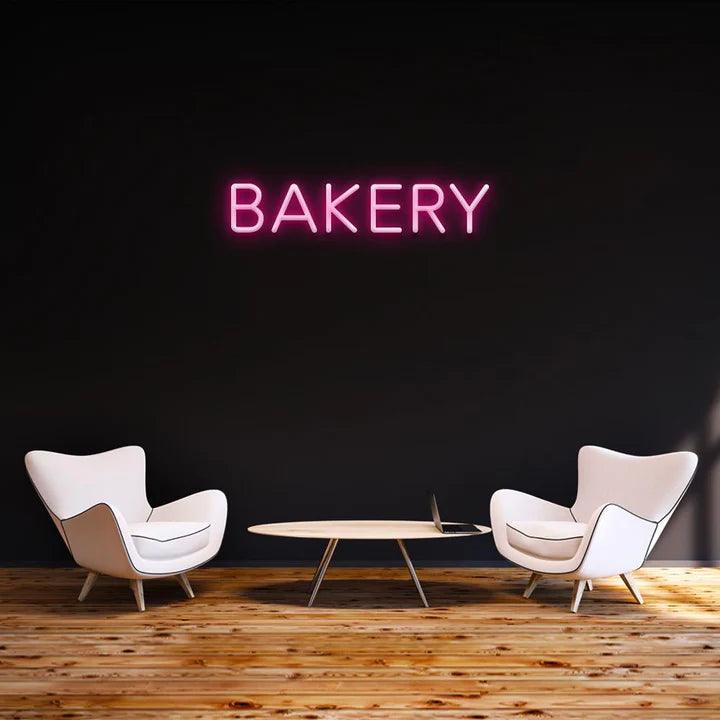 BAKERY - LED NEON SIGN-Neonsigns-45 x 90 cm-Pink-No thanks-Neon Brothers