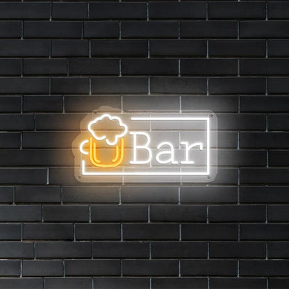 MINI BAR LED NEON SIGN!-Neonsigns-60 x 60 cm-Neon Brothers