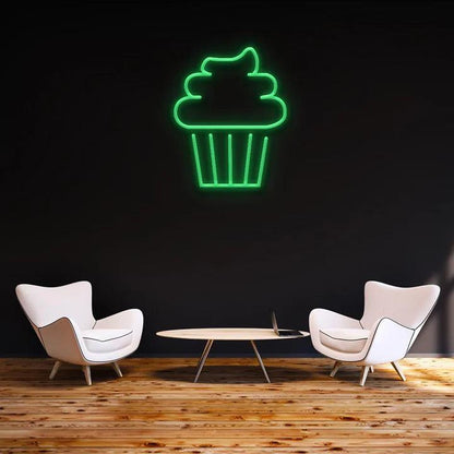 Cake - LED Neon Sign-Neonsigns-45 x 90 cm-Green-Neon Brothers