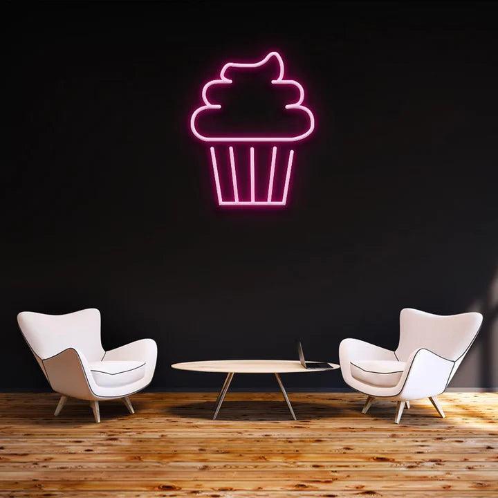 Cake - LED Neon Sign-Neonsigns-45 x 90 cm-Pink-Neon Brothers