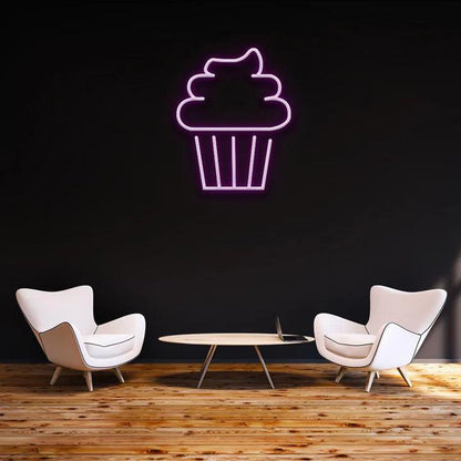 Cake - LED Neon Sign-Neonsigns-45 x 90 cm-Purple-Neon Brothers