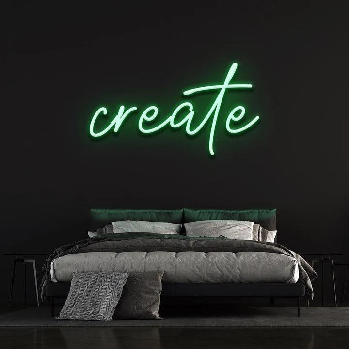 CREATE NEON SIGN-Neonsigns-Green-45 x 90 cm-No-Neon Brothers