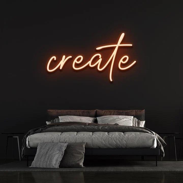 CREATE NEON SIGN-Neonsigns-Orange-45 x 90 cm-No-Neon Brothers