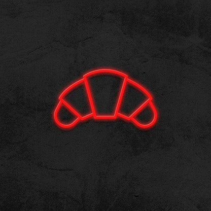 CROISSANT - LED NEON SIGN-Neonsigns-45 x 105 cm-Red-Neon Brothers