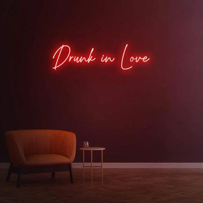 Drunk in Love - LED Neon Sign-Neonsigns-Red-60 x 120 cm-Neon Brothers