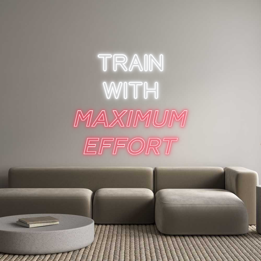 Custom Neon: TRAIN
WITH
...