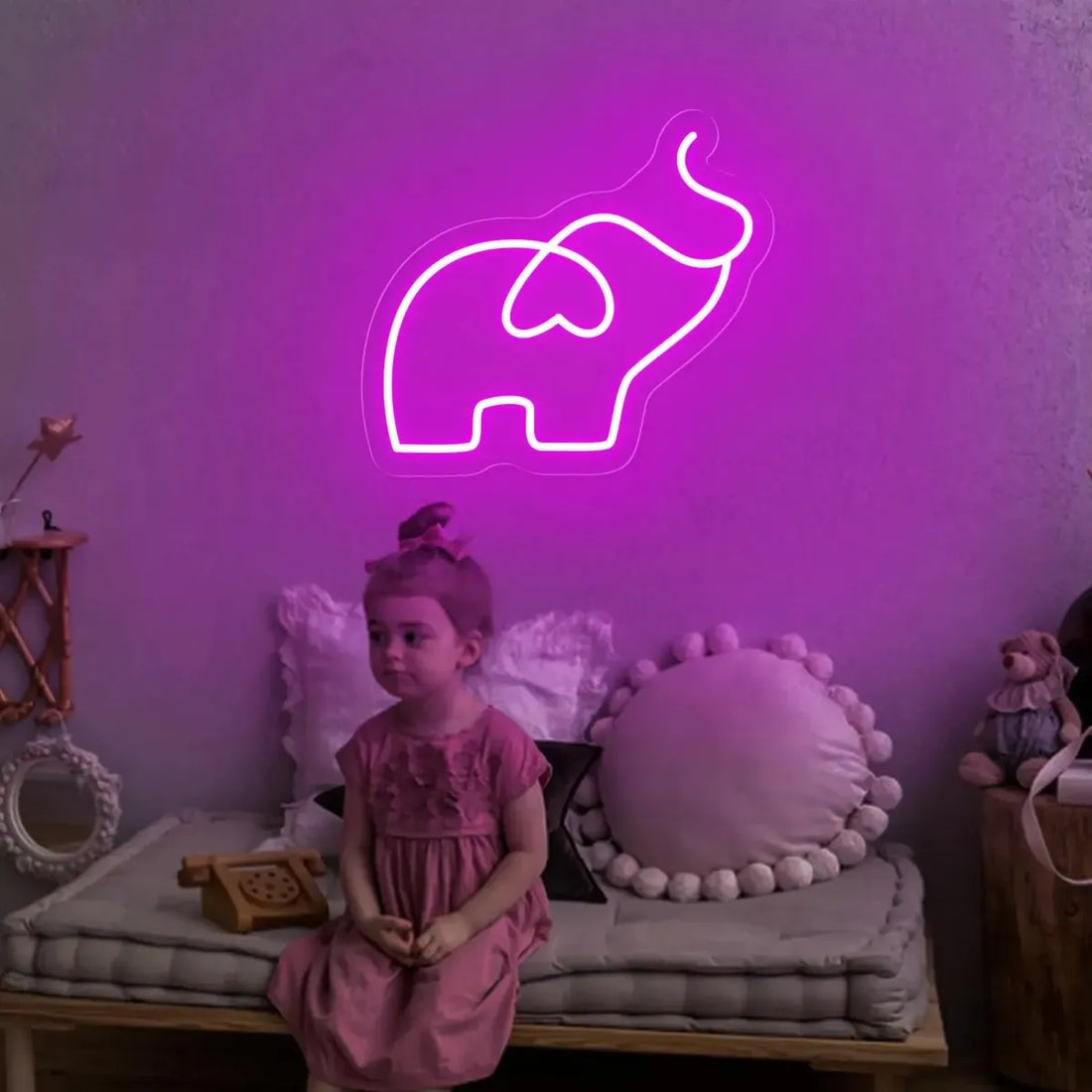 Elephant Neon Sign – A Symbol of Strength, Wisdom & Good Luck - Neon Brothers