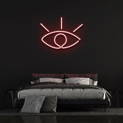 EYE - LED NEON SIGN-Neonsigns-60 x 120 cm-Red-Neon Brothers