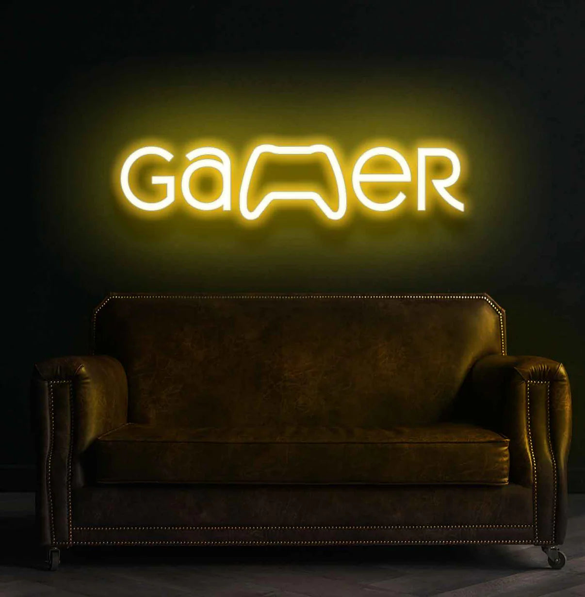 Gamer Neon Sign - Custom LED Gaming Lights for Gamers