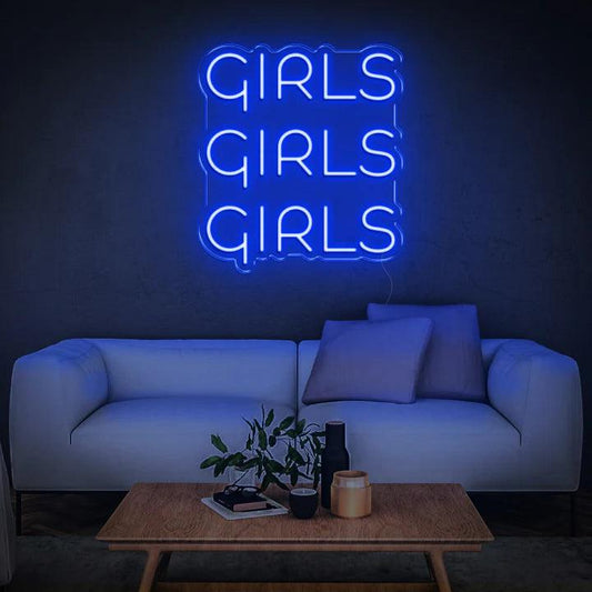 'GIRLS' NEON SIGN-Neonsigns-Neon Brothers