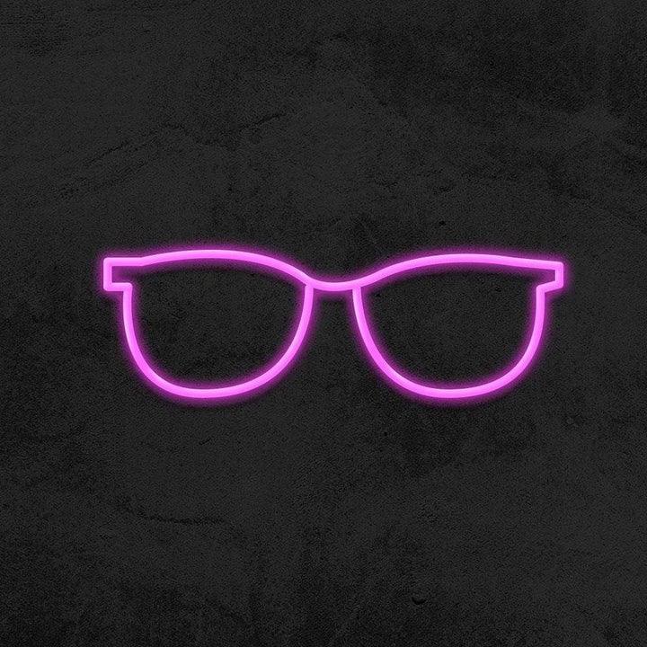 Glasses - LED Neon Sign-Neonsigns-45 x 105 cm-Pink-Neon Brothers