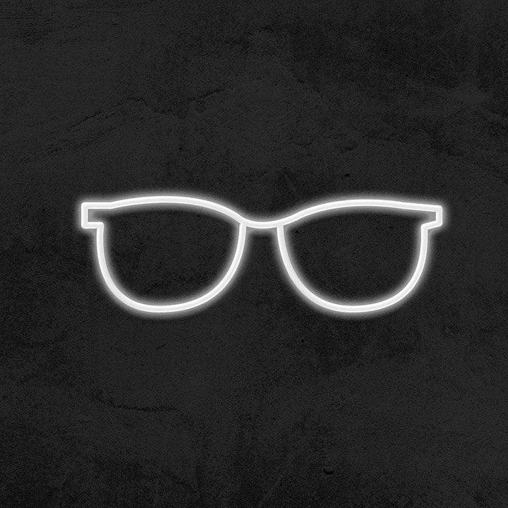 Glasses - LED Neon Sign-Neonsigns-45 x 105 cm-White-Neon Brothers