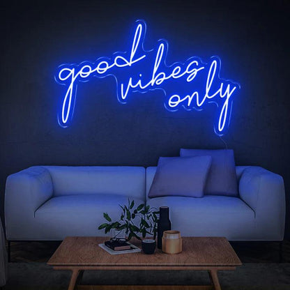 Good Vibes Only' Neon Sign-Neonsigns-Neon Brothers