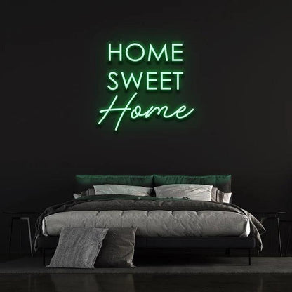 HOME SWEET HOME - LED NEON SIGN-Neonsigns-45 x 90 cm-Green-Neon Brothers