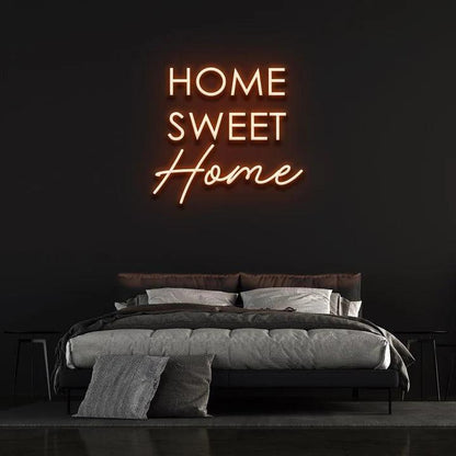 HOME SWEET HOME - LED NEON SIGN-Neonsigns-45 x 90 cm-Orange-Neon Brothers