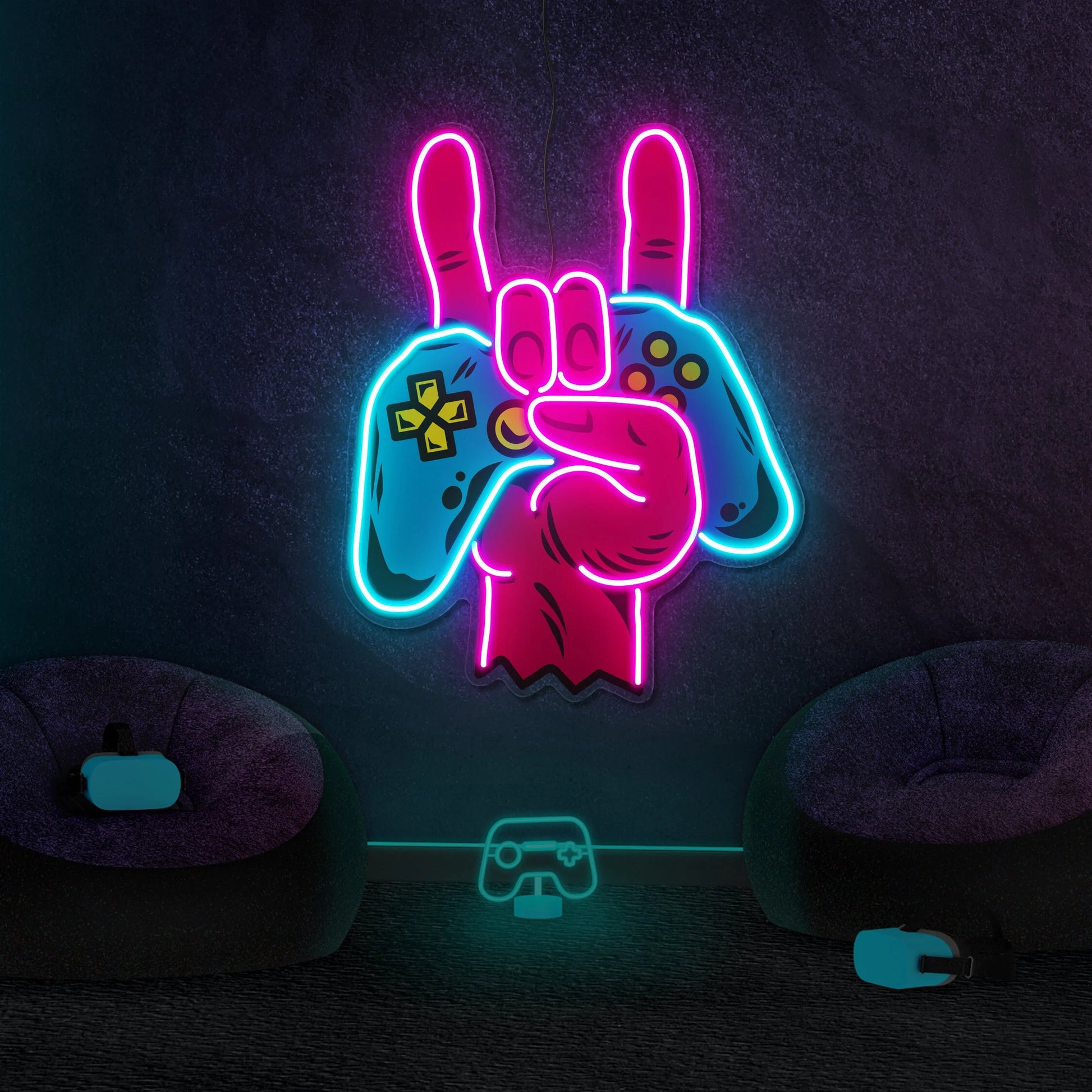 Game Controller Neon Sign 