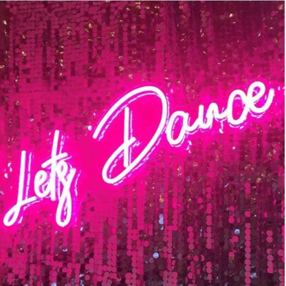 Let's Dance Neon Sign-Custom Neon-Neonsigns-Neon Brothers