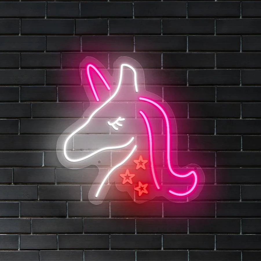 MINI UNICORN LED SIGN!-Neonsigns-Multi-45 x 90 cm-Neon Brothers